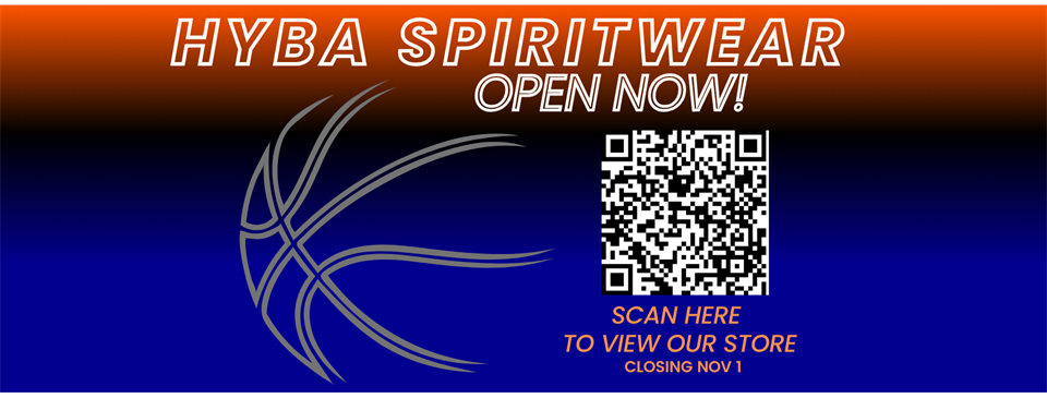 HYBA Spirit Wear is OPEN! 